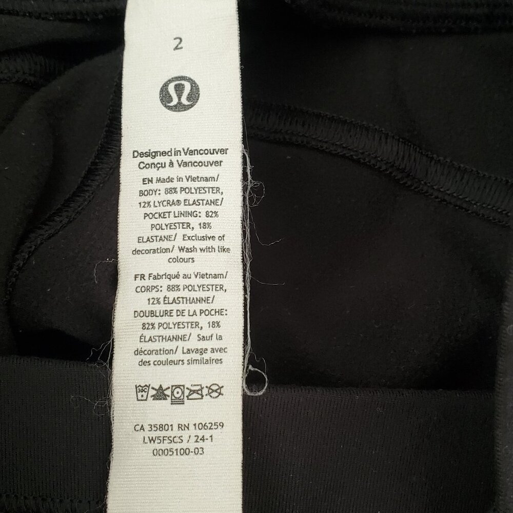lululemon Align™ High-Rise Jogger XS Black Size 2 - Picture 5 of 5
